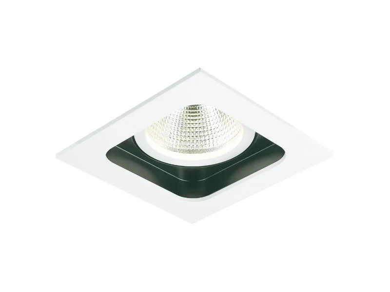 Mistic QUAD QR111 Matt White/Black – oprawa podtynkowa, widok 2