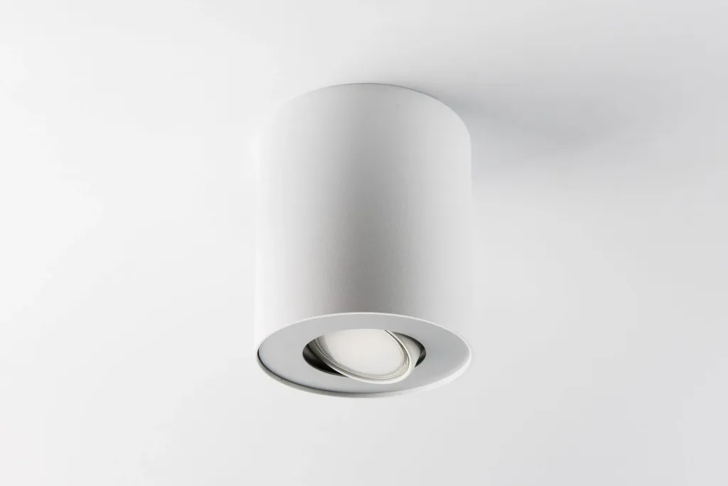 Mistic MyTube GU10 Matt White/Silver – oprawa natynkowa, widok 2