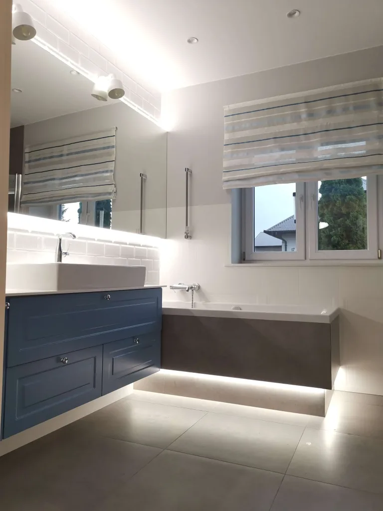 Dom jednorodzinny w Marysinie – oświetlenie Mistic Lighting, zdjęcie 4