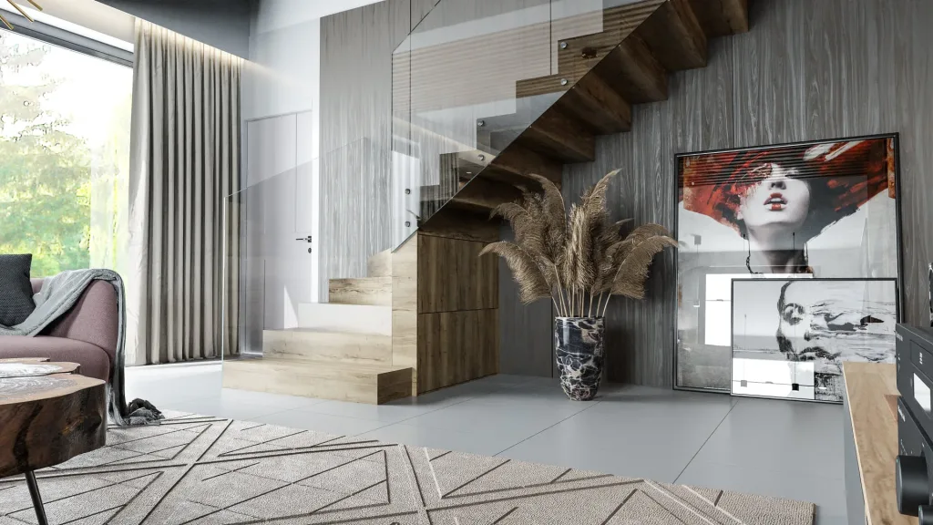 Projekt wnętrza domu jednorodzinnego – oświetlenie Mistic Lighting, zdjęcie 10