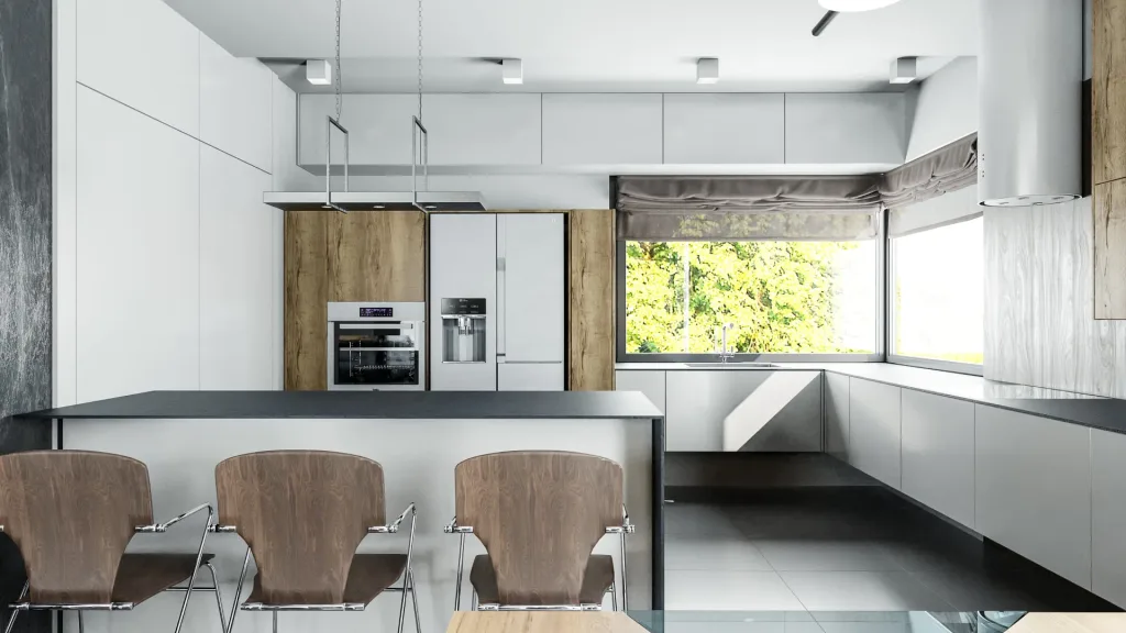 Projekt wnętrza domu jednorodzinnego – oświetlenie Mistic Lighting, zdjęcie 6