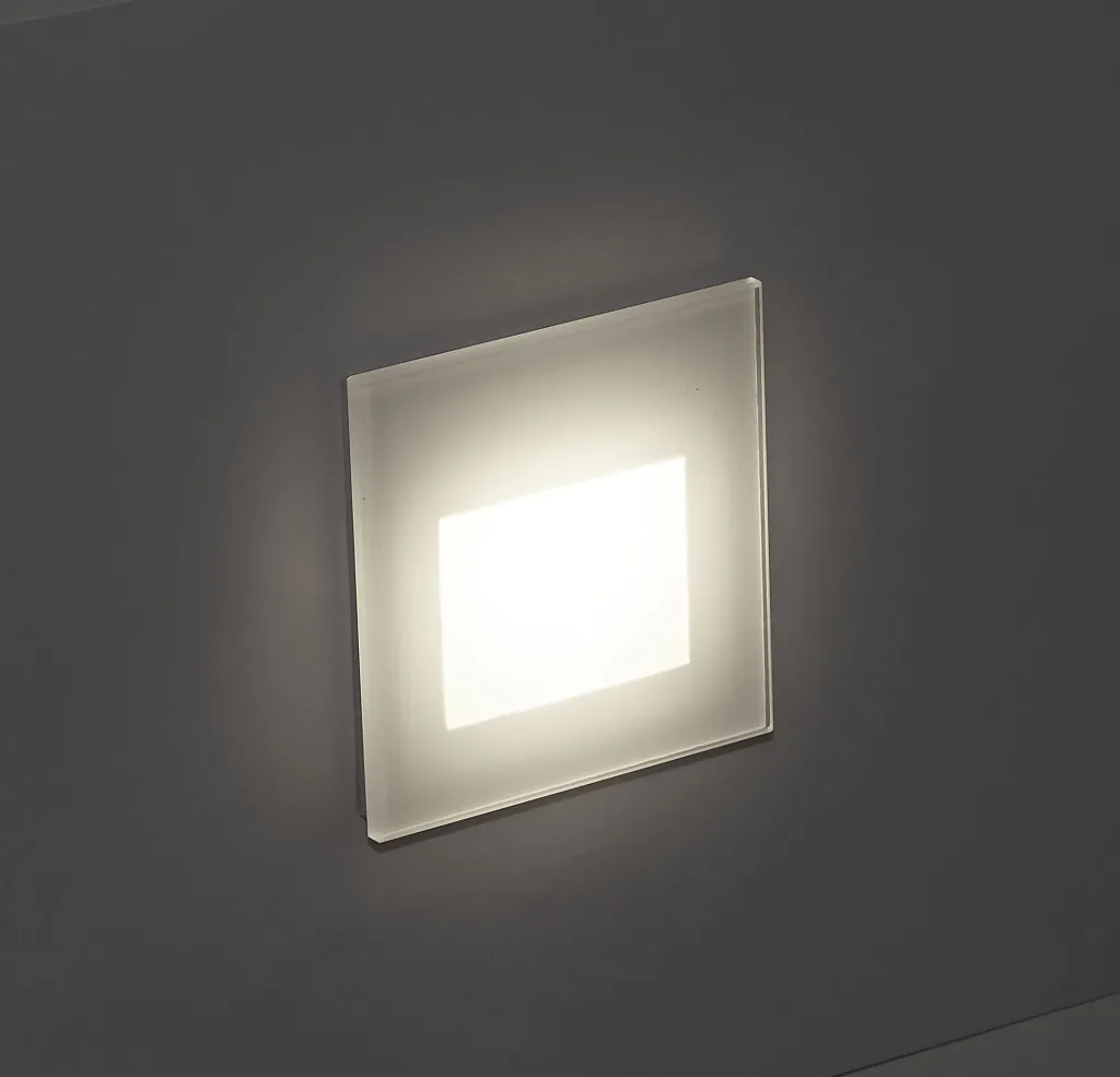 Mistic DOT SQ Glass/White – oprawa podtynkowa LED Mistic Lighting